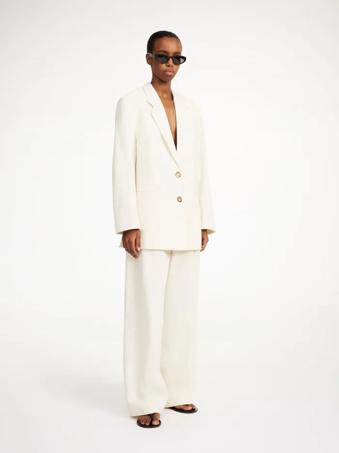 By Malene Birger Blazers Women Ophie SingleBreasted Blazer Soft White