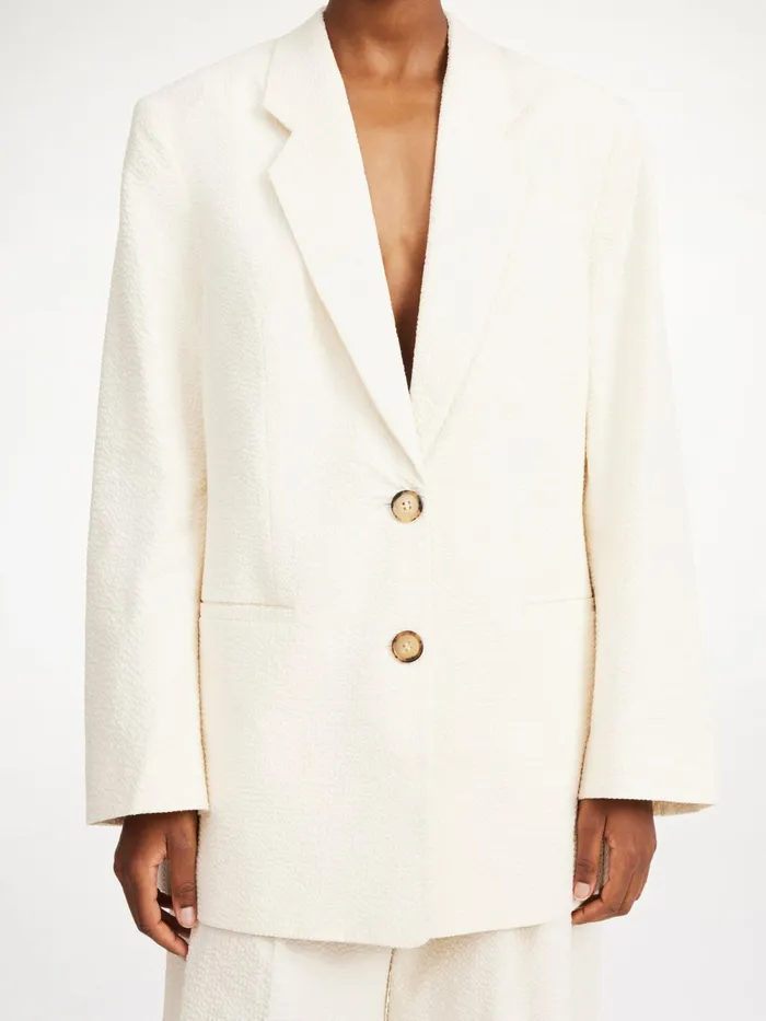 By Malene Birger Blazers Women Ophie SingleBreasted Blazer Soft White