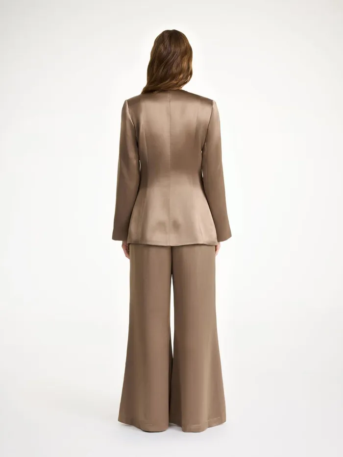 By Malene Birger Blazers Women Rinnah SingleBreasted Blazer Shitake