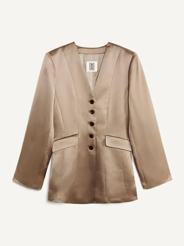 By Malene Birger Blazers Women Rinnah SingleBreasted Blazer Shitake