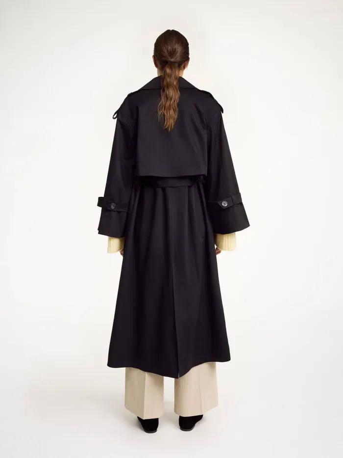 By Malene Birger Coats and Jackets Women Alaya Trench Coat Black