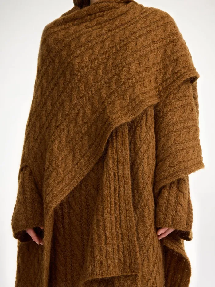 By Malene Birger Coats and Jackets Women Kassillas WoolBlend Poncho Bison