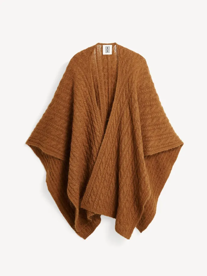 By Malene Birger Coats and Jackets Women Kassillas WoolBlend Poncho Bison
