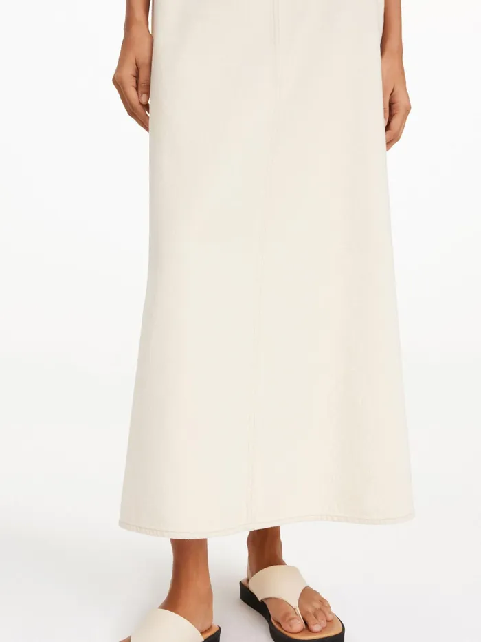 By Malene Birger Denim Women Carlas Denim Maxi Skirt Mojave Desert