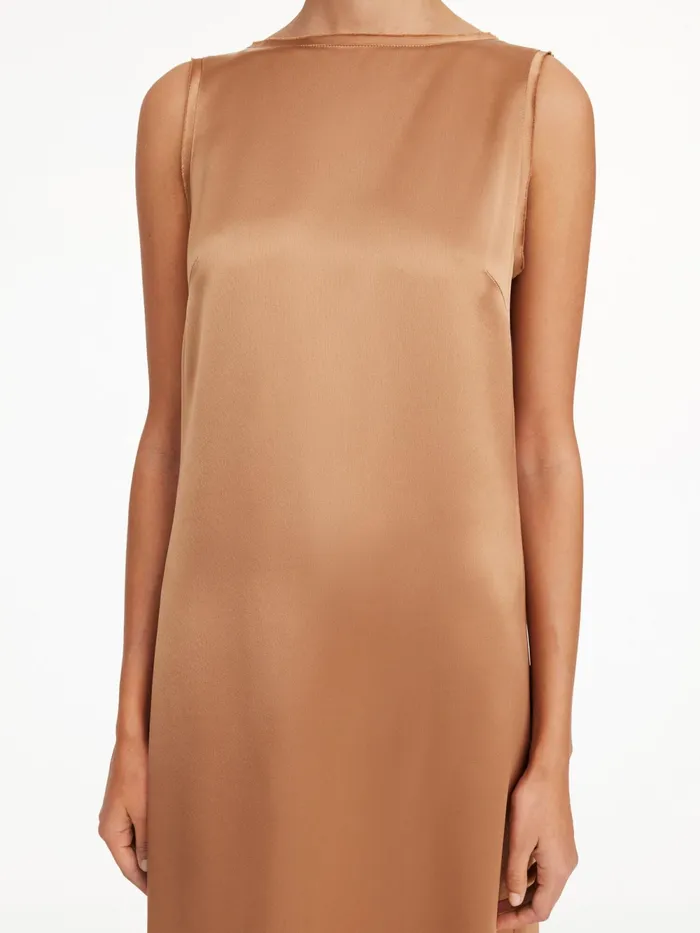 By Malene Birger Dresses Women Audette Maxi Dress Tobacco Brown