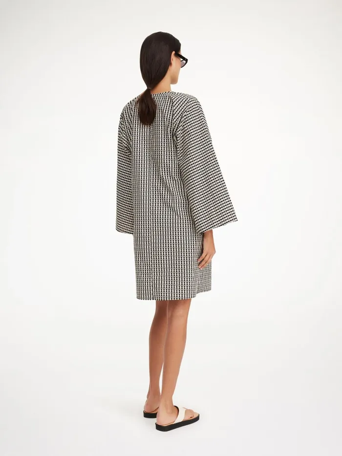 By Malene Birger Dresses Women Ceila Organic Cotton Dress Black Monogram
