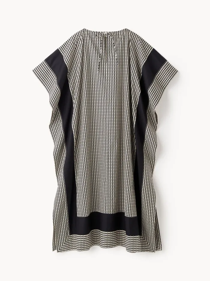 By Malene Birger Dresses Women Sennasi Kaftan Dress Black Monogram