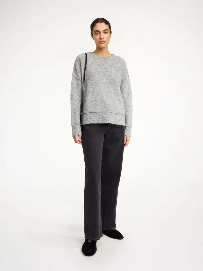 By Malene Birger Knitwear Women Biagiorms Sweater Grey Melange