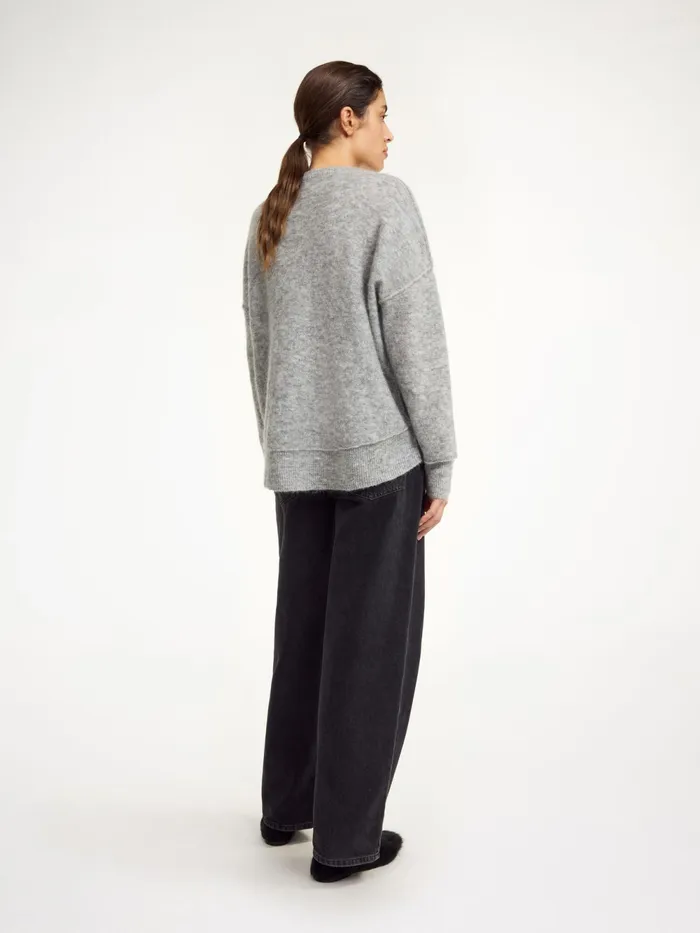 By Malene Birger Knitwear Women Biagiorms Sweater Grey Melange