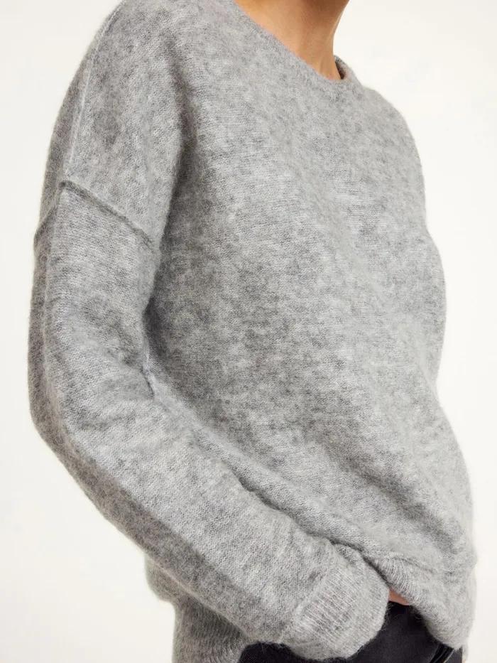 By Malene Birger Knitwear Women Biagiorms Sweater Grey Melange