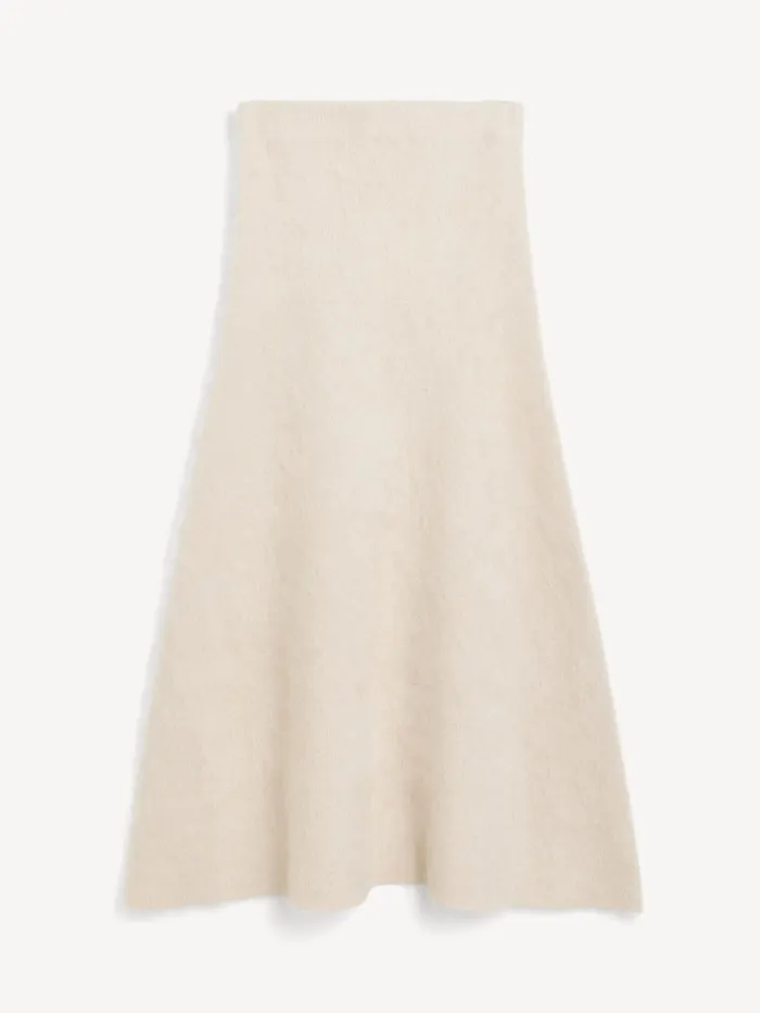 By Malene Birger Knitwear Women Christina Maxi Skirt Oyster Gray