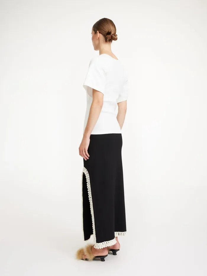 By Malene Birger Knitwear Women Gabie Maxi Skirt Black