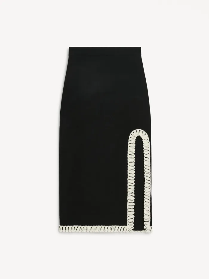 By Malene Birger Knitwear Women Gabie Maxi Skirt Black