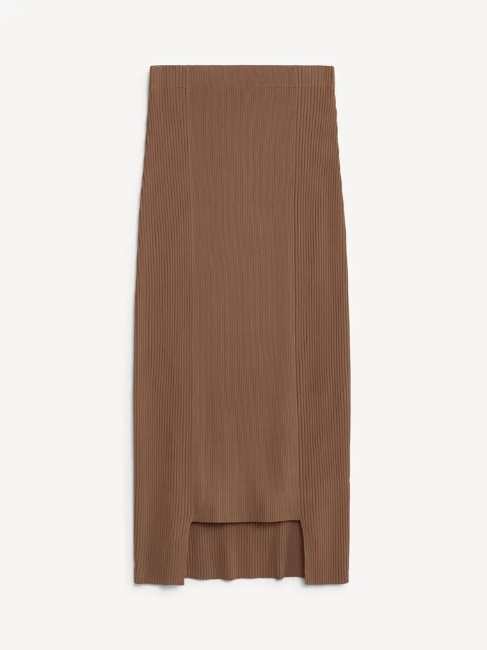 By Malene Birger Knitwear Women Merine Maxi Skirt Shitake