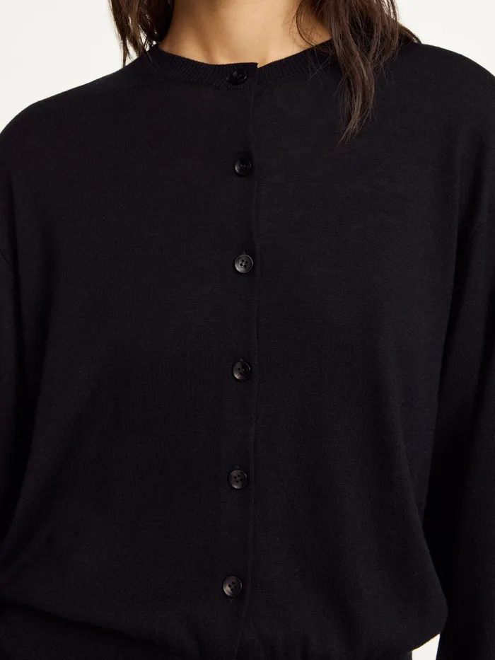 By Malene Birger Knitwear Women Montie Cardigan Black