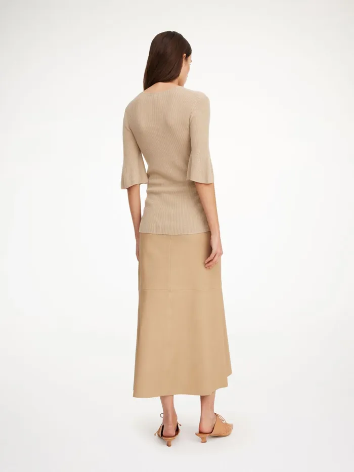 By Malene Birger Knitwear Women Remona RibbedKnit Top Tehina