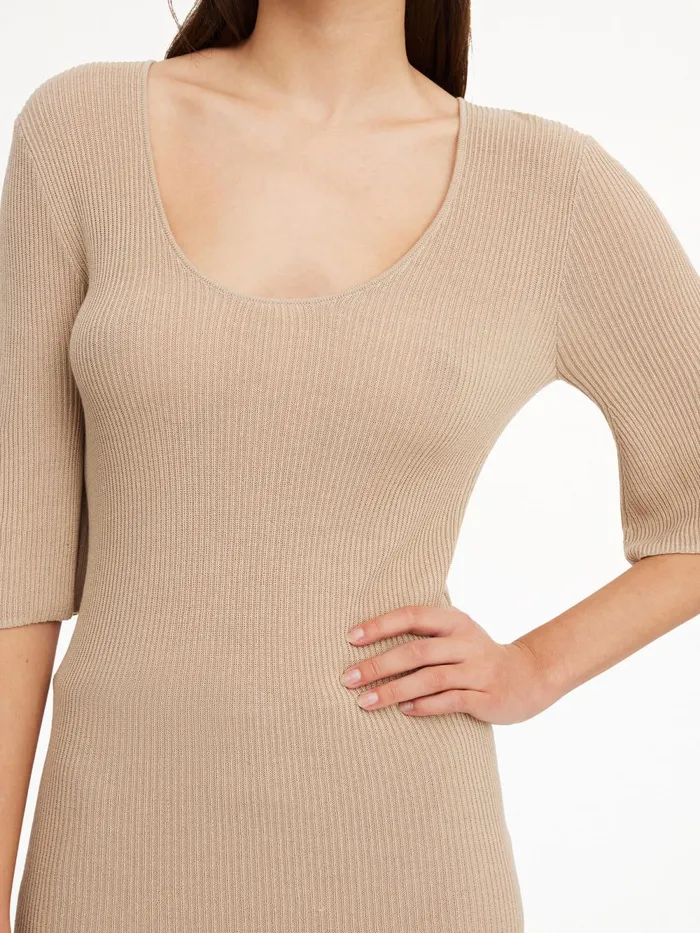 By Malene Birger Knitwear Women Remona RibbedKnit Top Tehina