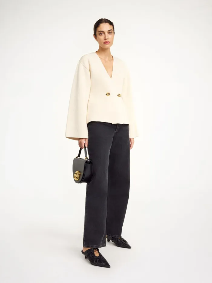 By Malene Birger Knitwear Women Tinley WoolBlend Cardigan Soft White