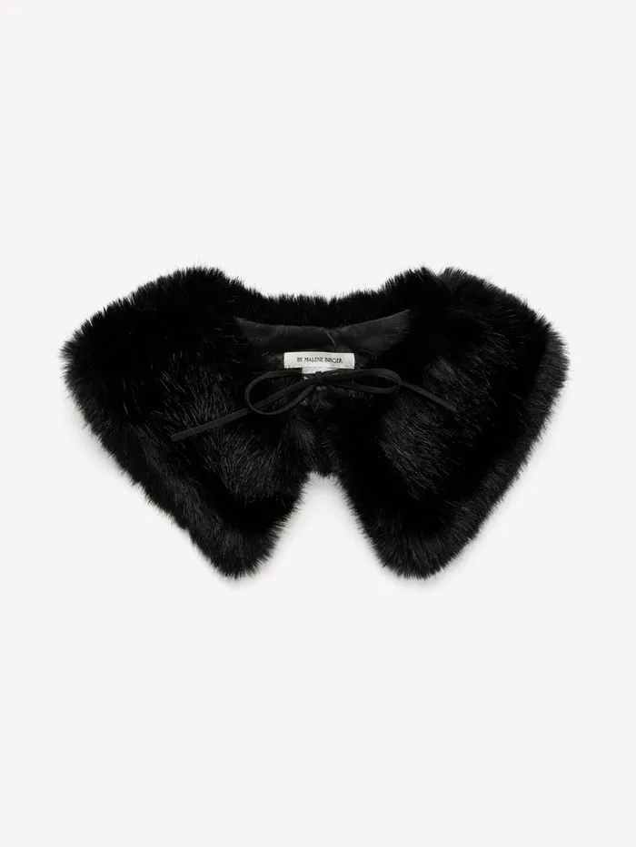 By Malene Birger Scarves Women Cowie Faux Fur Collar Black
