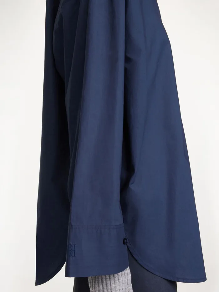 By Malene Birger Shirts Women Derris Organic Cotton Shirt Navy Blazer