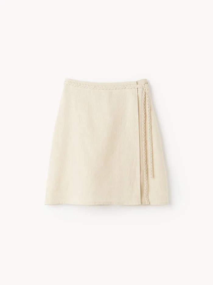 By Malene Birger Skirts Women Auree Mini Skirt Wood