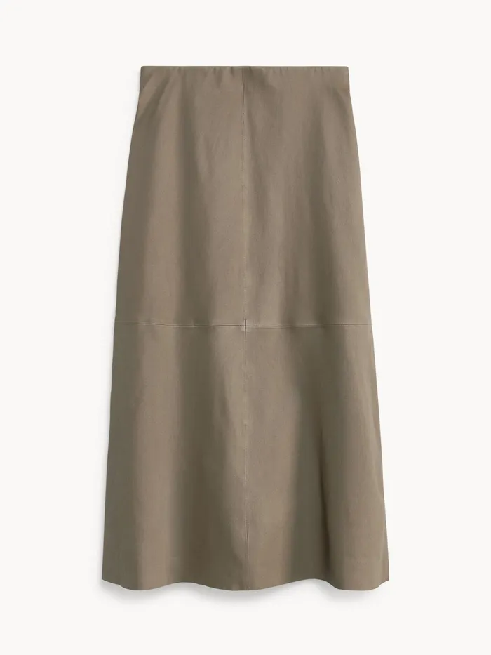 By Malene Birger Skirts Women Simoas Leather Skirt Shitake