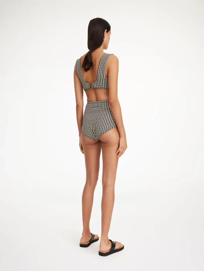 By Malene Birger Swimwear Women Belira Bikini Bottoms Black Monogram