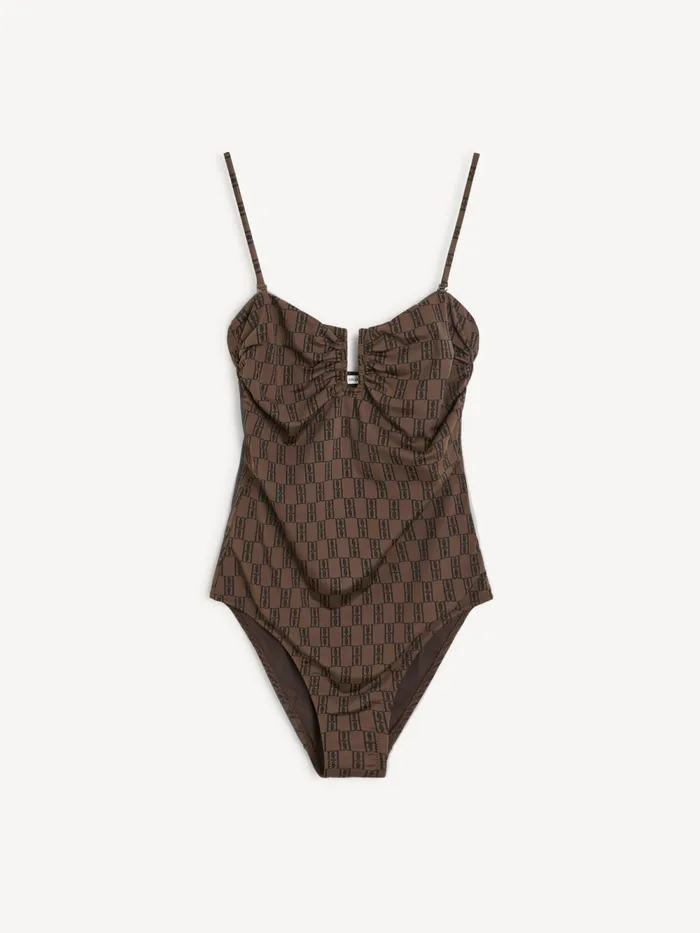 By Malene Birger Swimwear Women Cocesa Swimsuit Dark Mahogany