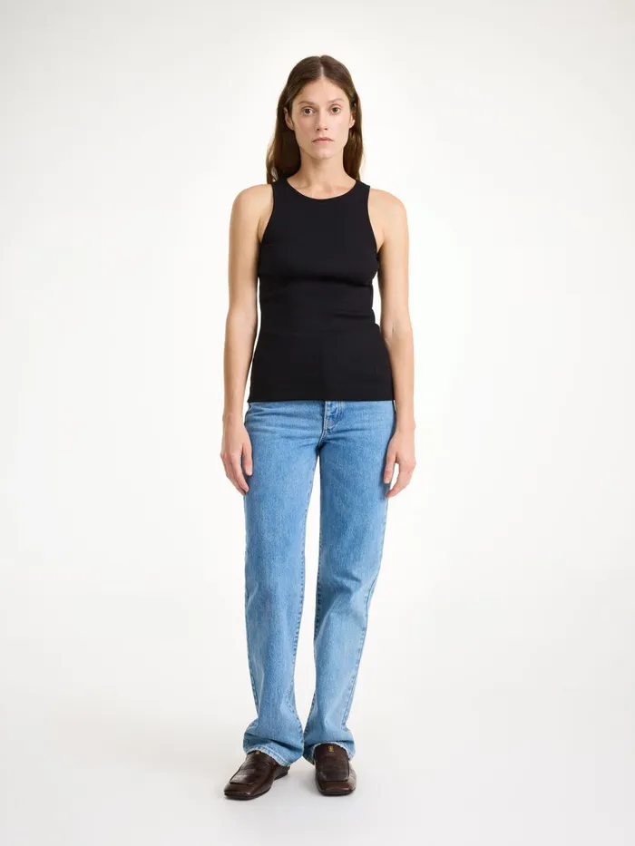 By Malene Birger Tops and Blouses Women Amani Tank Top Black