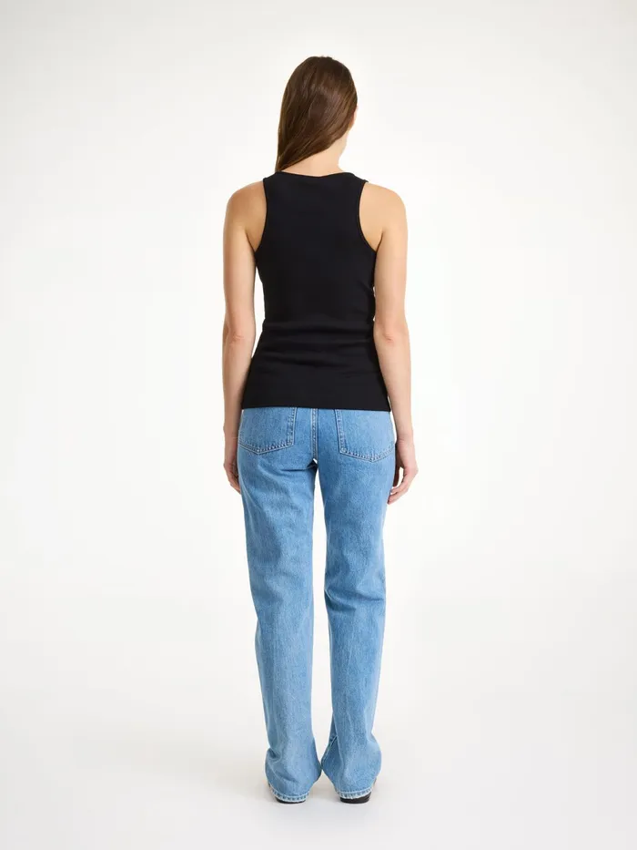 By Malene Birger Tops and Blouses Women Amani Tank Top Black