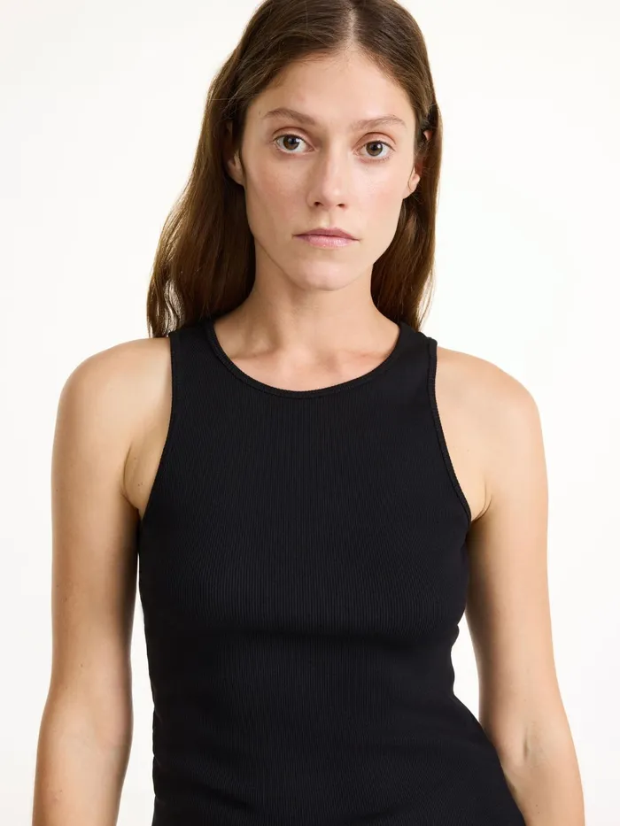 By Malene Birger Tops and Blouses Women Amani Tank Top Black