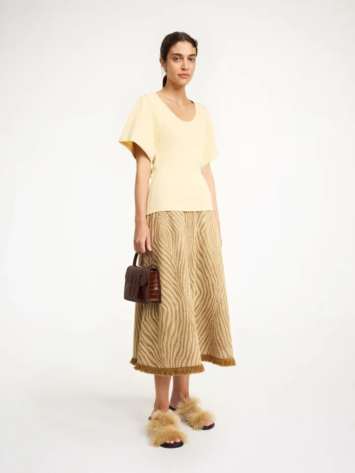 By Malene Birger Tops and Blouses Women Lunai TShirt Sea Mist