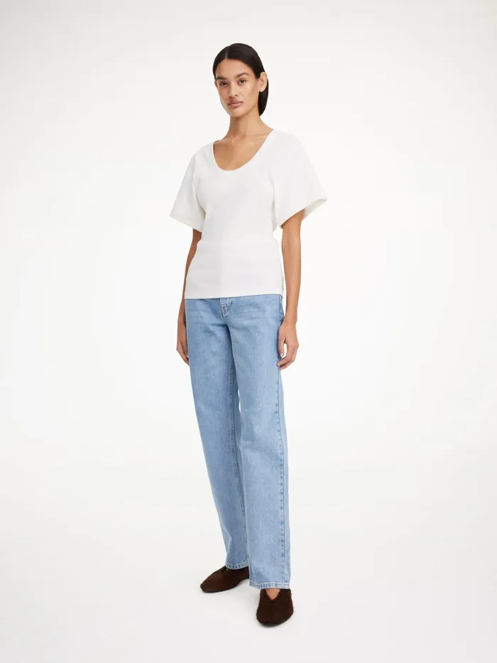 By Malene Birger Tops and Blouses Women Lunai TShirt Soft White