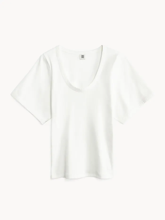 By Malene Birger Tops and Blouses Women Lunai TShirt Soft White