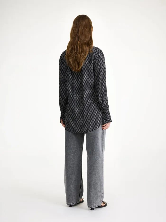 By Malene Birger Tops and Blouses Women Mabillon Shirt Mono Lined 050