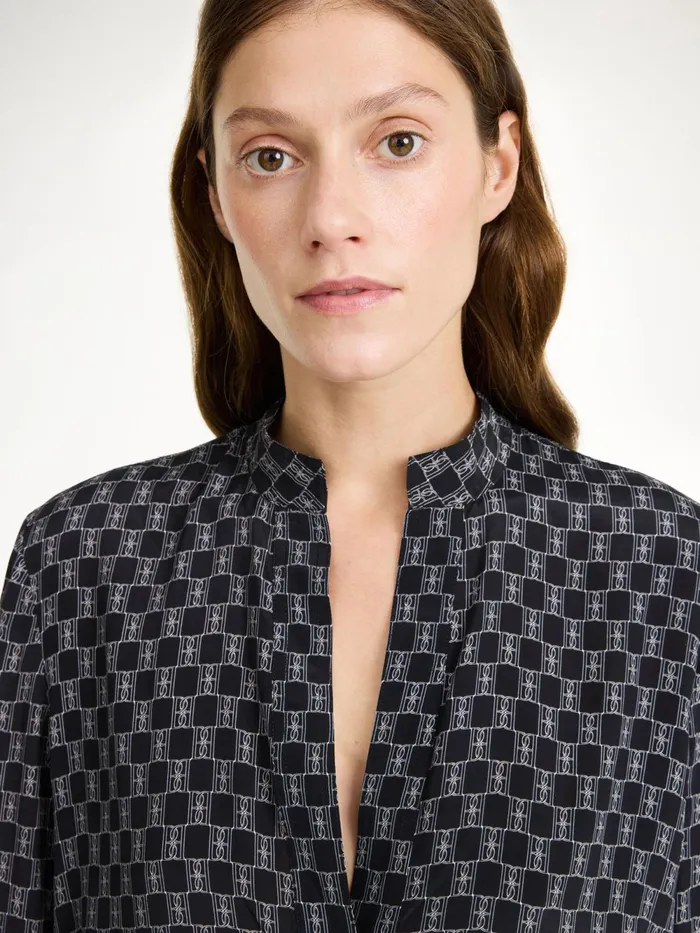 By Malene Birger Tops and Blouses Women Mabillon Shirt Mono Lined 050