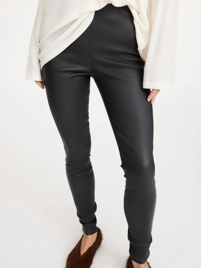 By Malene Birger Trousers Women Elenasoo Leggings Black