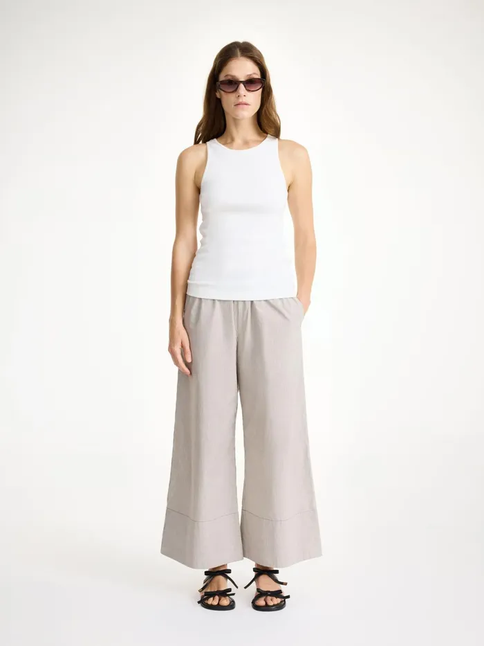 By Malene Birger Trousers Women Luisa HighWaist Trousers Warm Brown