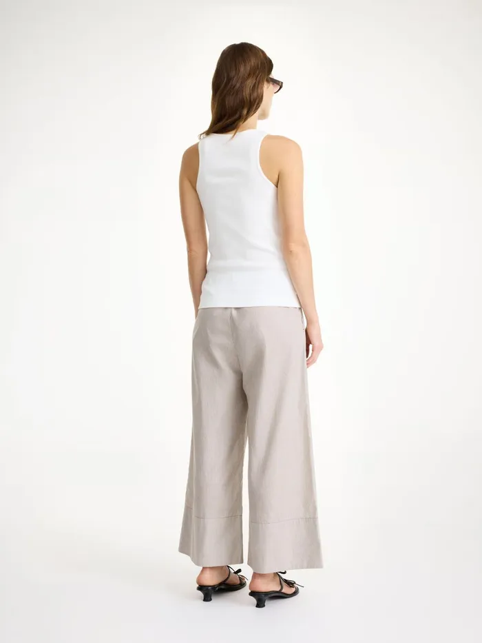 By Malene Birger Trousers Women Luisa HighWaist Trousers Warm Brown