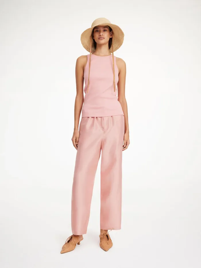 By Malene Birger Trousers Women Lyria Silk Trousers Diva