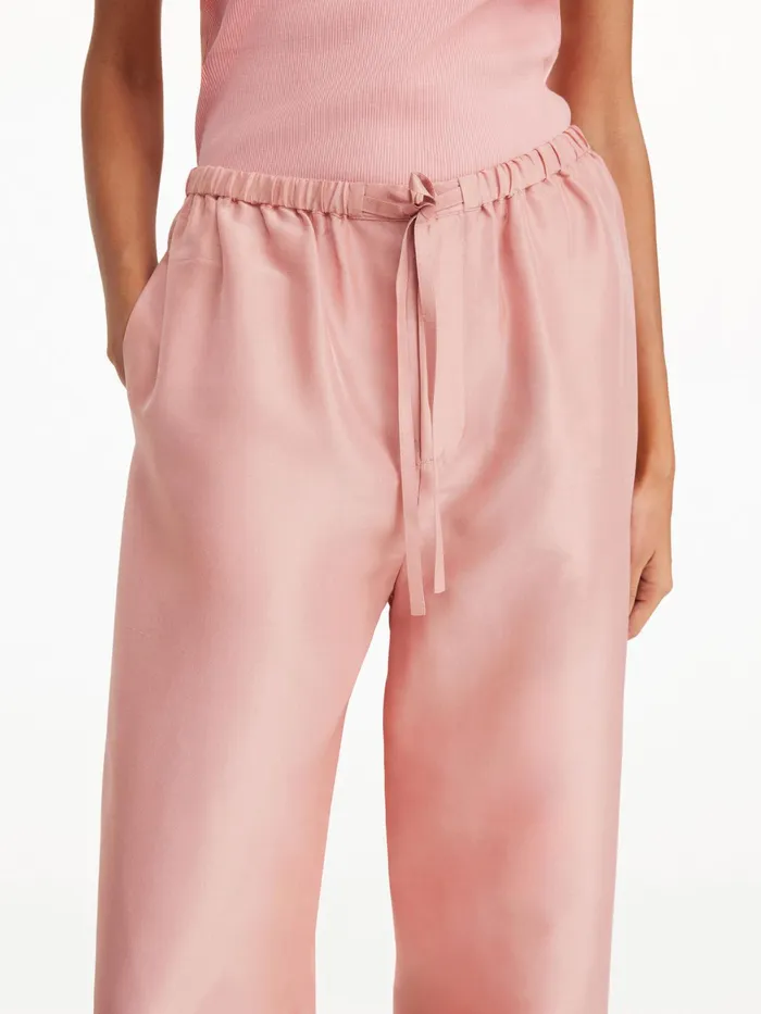 By Malene Birger Trousers Women Lyria Silk Trousers Diva