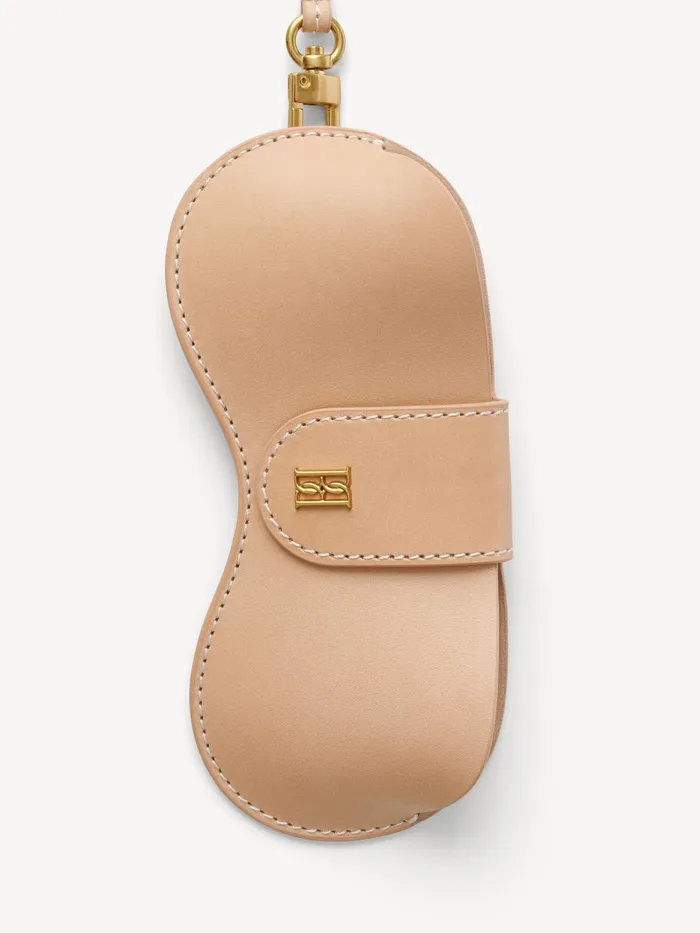By Malene Birger Wallets and Cardholders Women Aya Sunny Sunglasses Leather Case Tan