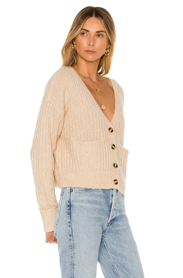 Caroline Cardigan Neutral Women Lovers and Friends Sweaters and Knits Caroline Cardigan Neutral Women Lovers and Friends Sweaters and Knits