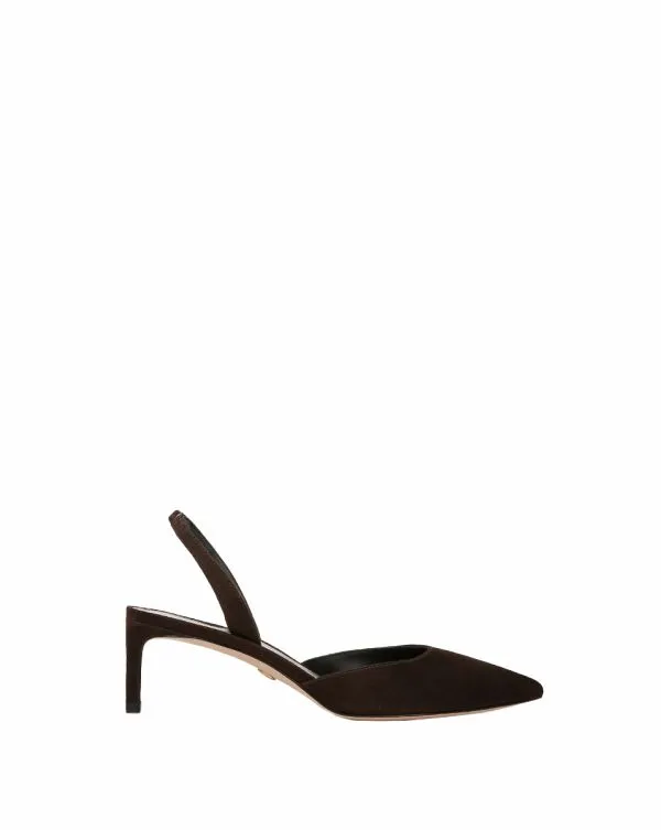 Caroline Suede Slingback Pump Espresso Women Veronica Beard Shoes Caroline Suede Slingback Pump Espresso Women Veronica Beard Shoes