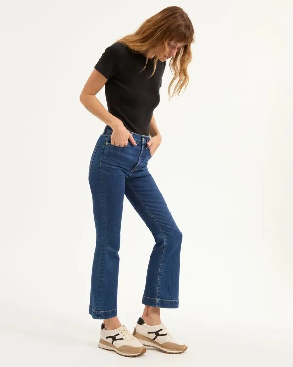 Carson KickFlare Jean Bright Blue Women Veronica Beard Jeans Carson KickFlare Jean Bright Blue Women Veronica Beard Jeans