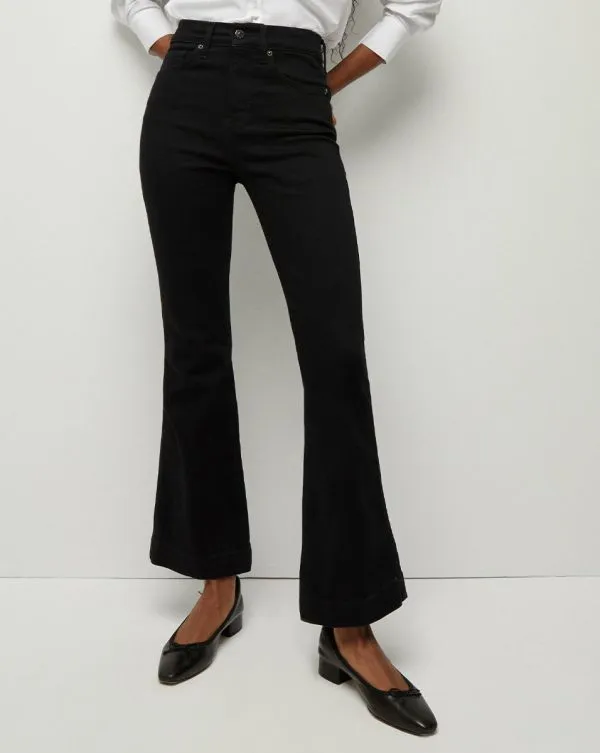 Carson KickFlare Jean Onyx Women Veronica Beard Jeans Carson KickFlare Jean Onyx Women Veronica Beard Jeans