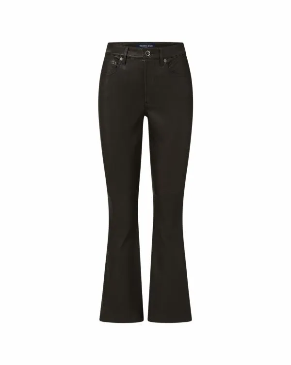 Carson Leather KickFlare Pant Black Women Veronica Beard Jeans Carson Leather KickFlare Pant Black Women Veronica Beard Jeans