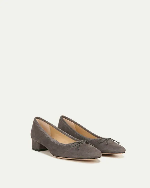 Cecile Suede Ballet Pump Sand Women Veronica Beard Shoes Cecile Suede Ballet Pump Sand Women Veronica Beard Shoes
