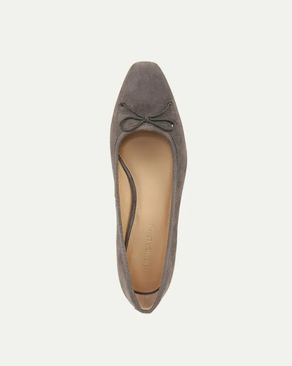 Cecile Suede Ballet Pump Sand Women Veronica Beard Shoes Cecile Suede Ballet Pump Sand Women Veronica Beard Shoes