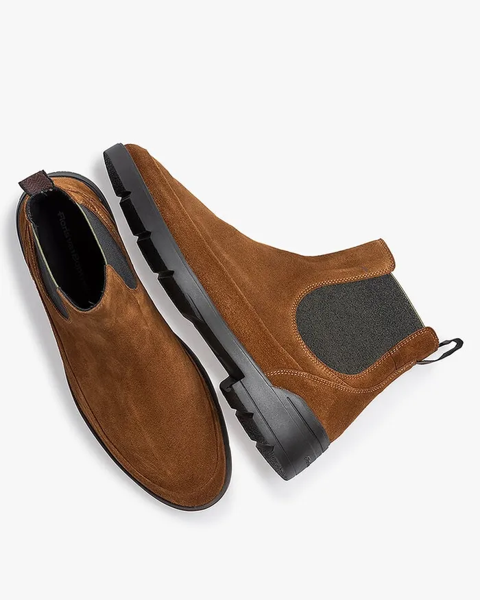 Chelsea Boots Men Floris Van Bommel De Venker 0202 Suede